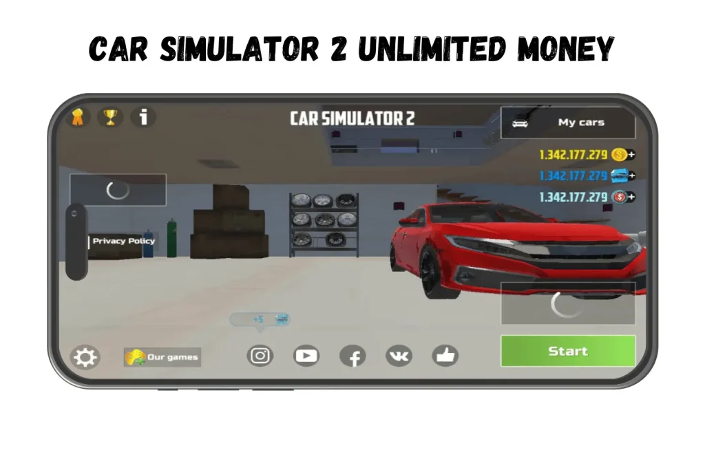 Car Simulator 2 Unlimited money