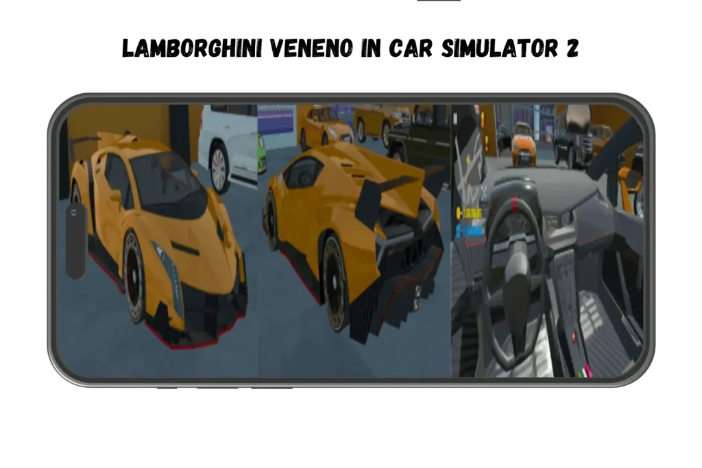 LAMBORGHINI VENENO in car simulator 2