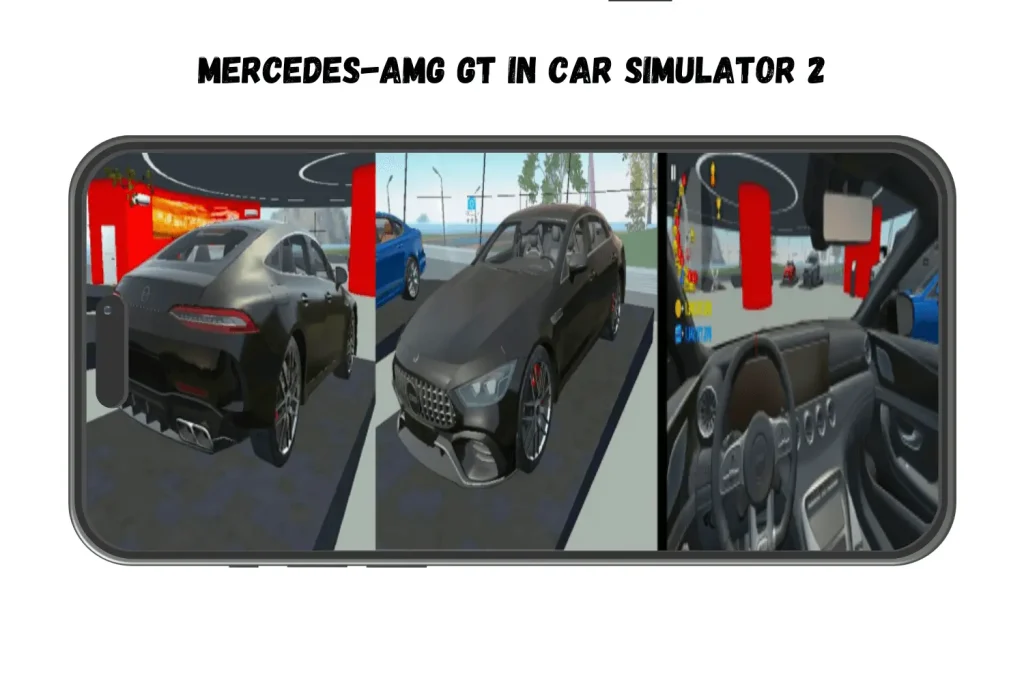 Mercedes-AMG GT in car simulator 2