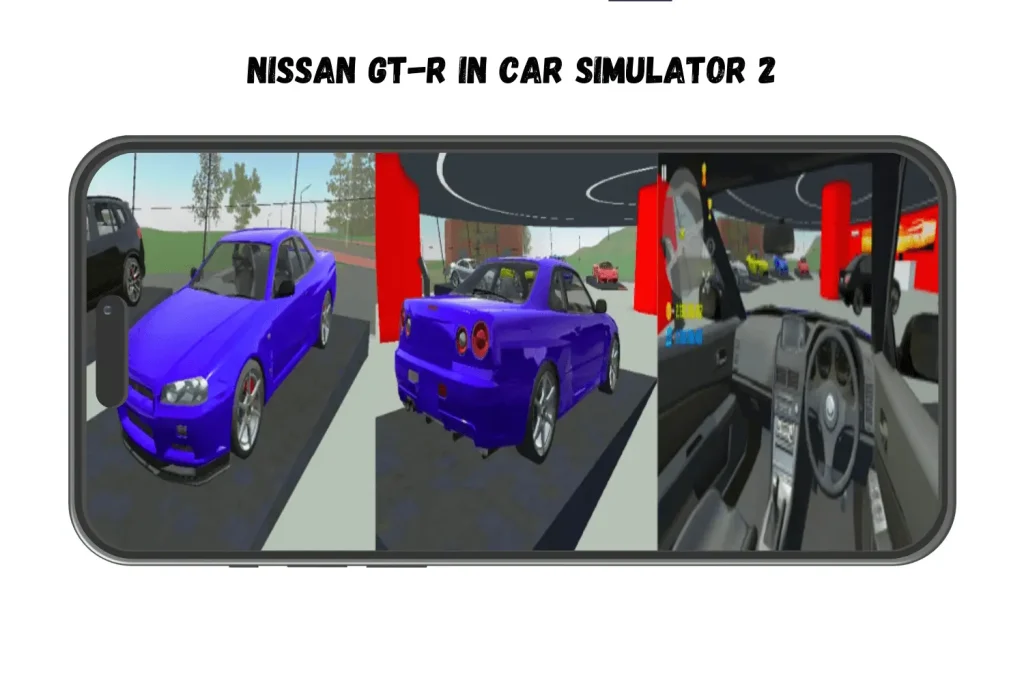 NISSAN GT-R in car simulator 2